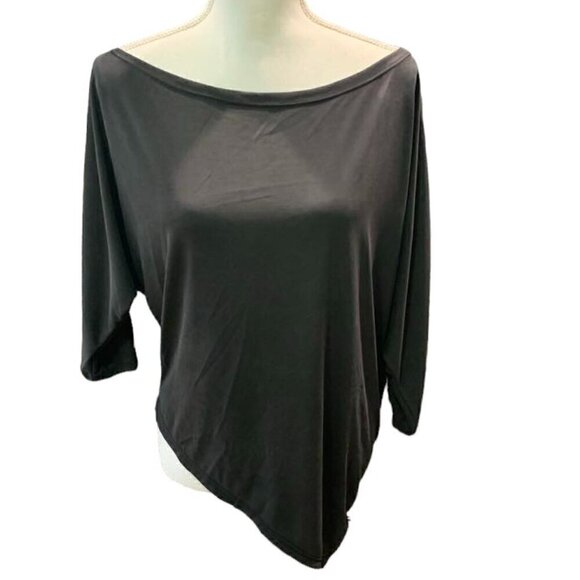 🔥🔥SALE🔥🔥Eldridge Black Asymmetrical Top NWOT - Picture 1 of 3